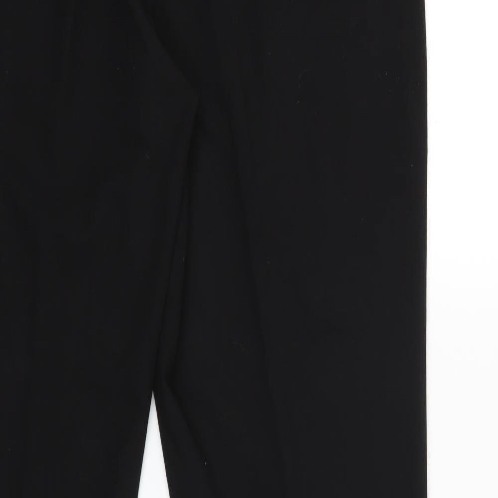 George Mens Black Trousers Size 18 L29 in