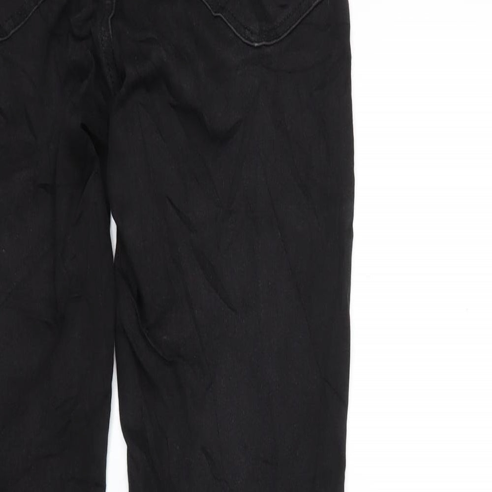 villa Womens Black Denim Skinny Jeans Size S L30 in