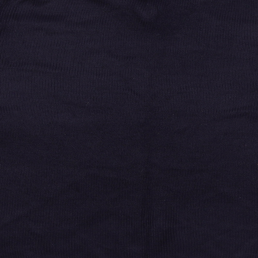 TNX Mens Blue Knit Pullover Jumper Size L