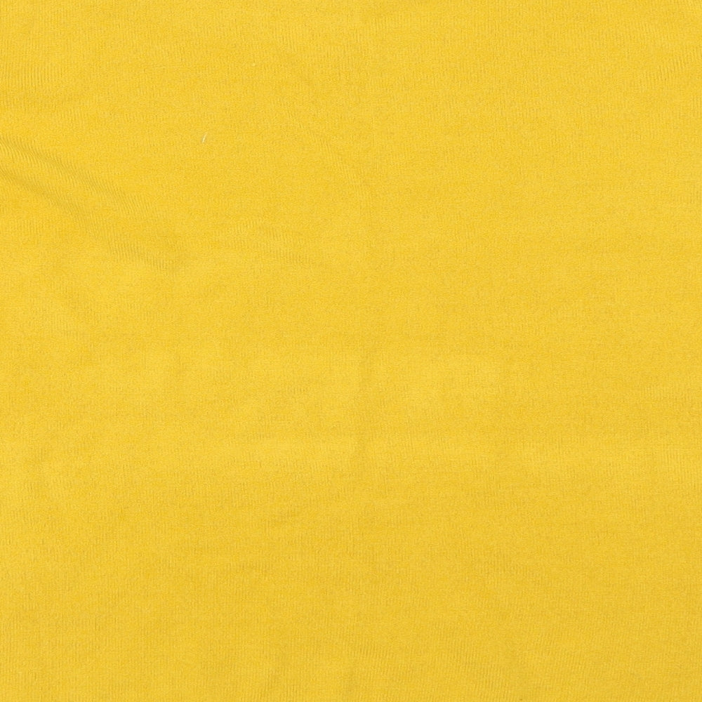 Bonmarché Womens Yellow Pullover Jumper Size 14