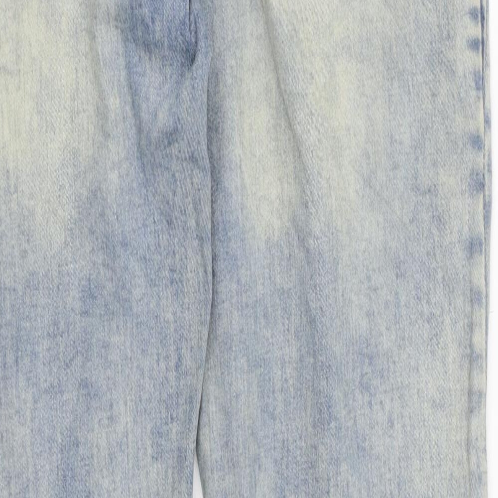 Denim 1982 Womens Blue Denim Straight Jeans Size 28 in L28 in