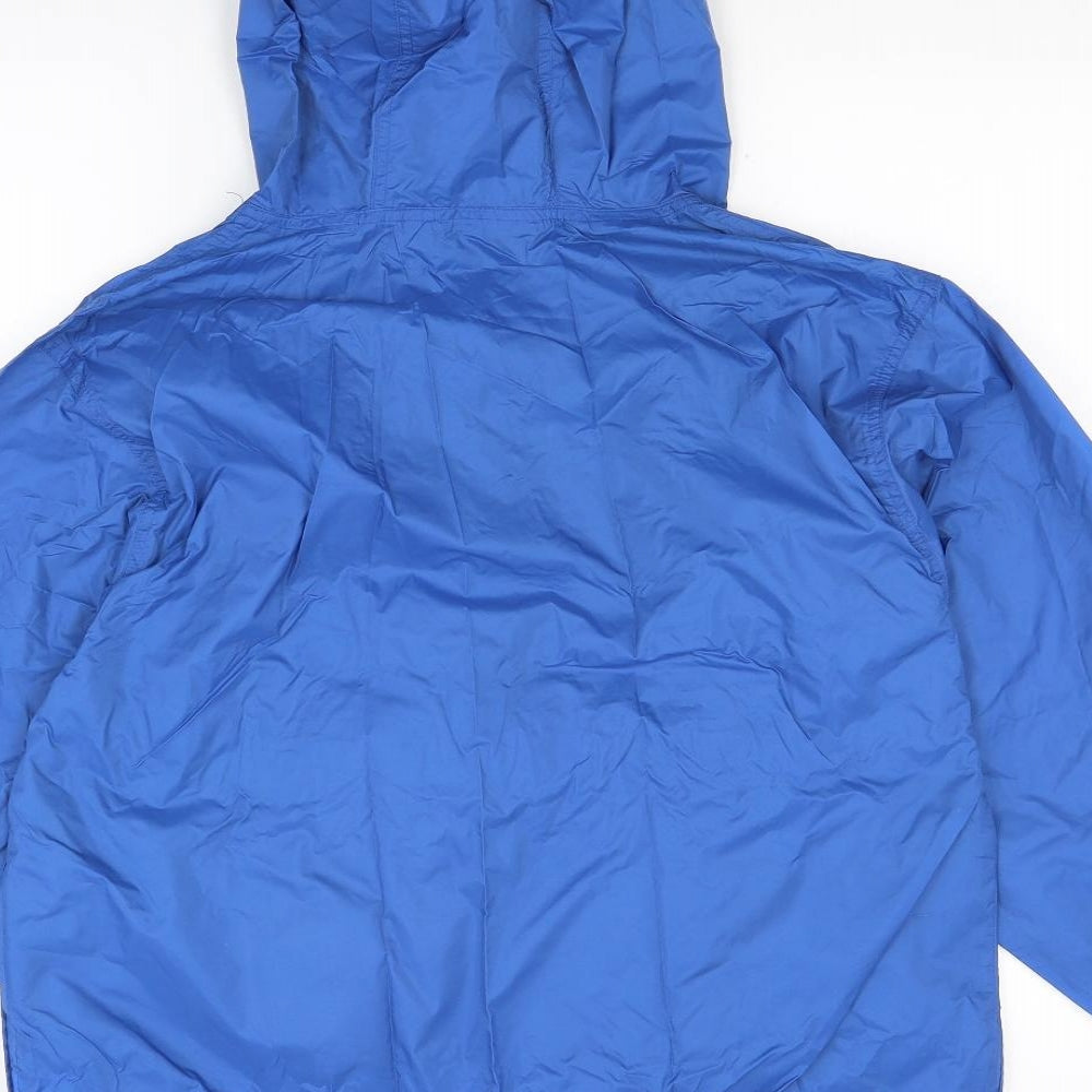 Packables Boys Blue Anorak Coat Size 11-12 Years