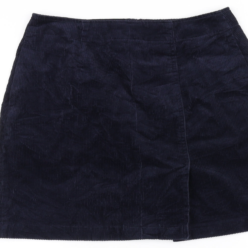 uni Womens Blue A-Line Skirt Size 29 in