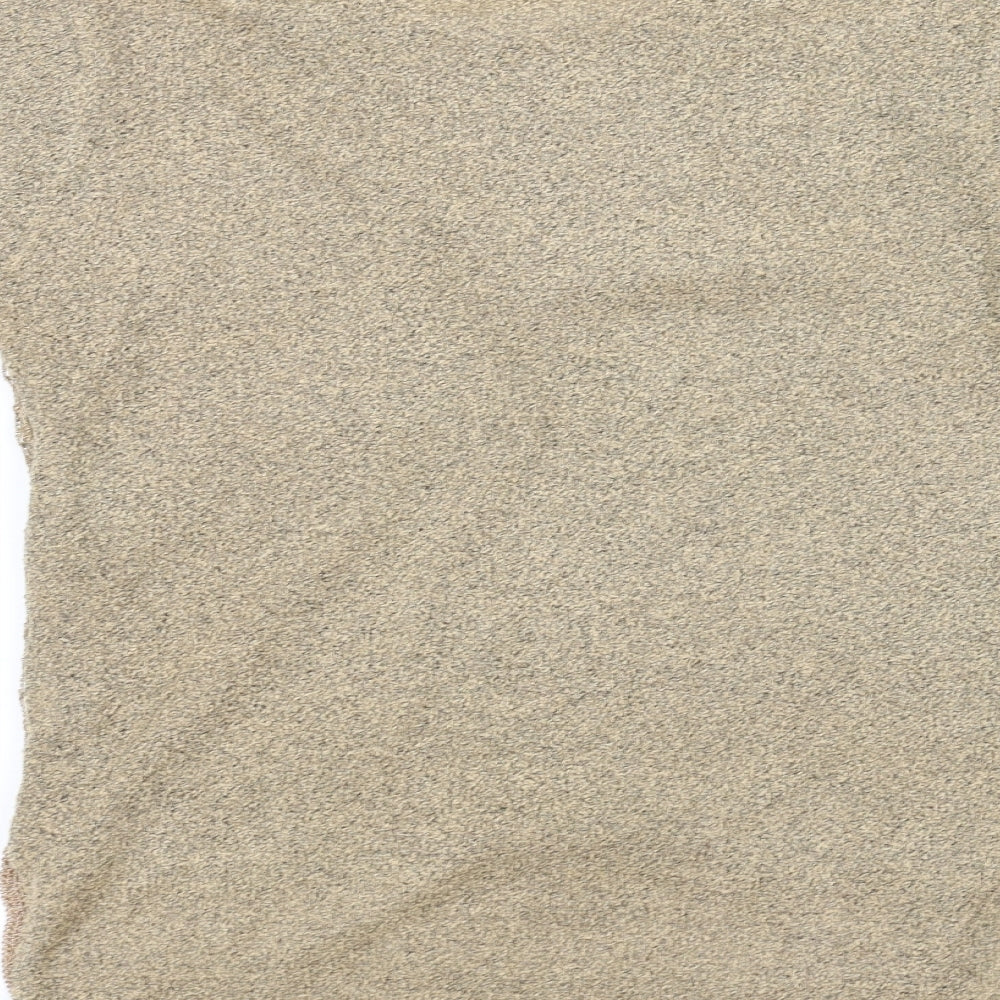 zhaofeng Womens Brown Floral Pullover Jumper Size S