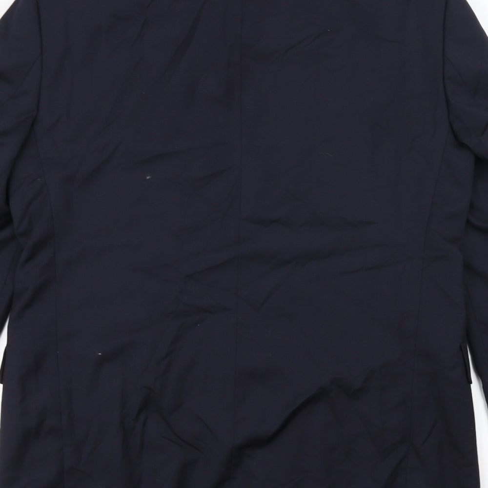 Austin Reed Mens Blue Jacket Suit Jacket Size 38