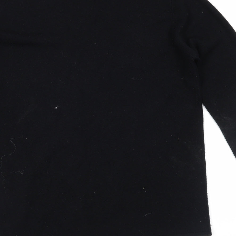 Alibi Womens Black Tunic Jumper Size 10