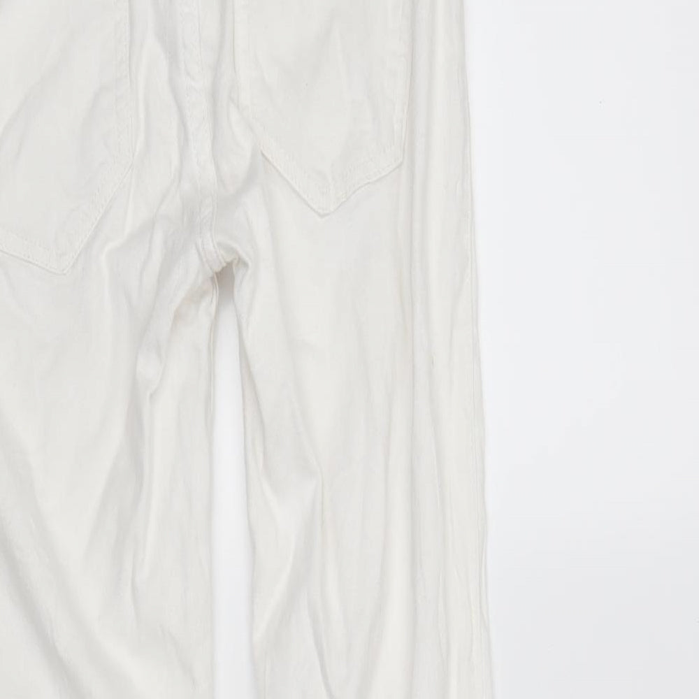 molly Womens White Skinny Jeans Size M L20 in