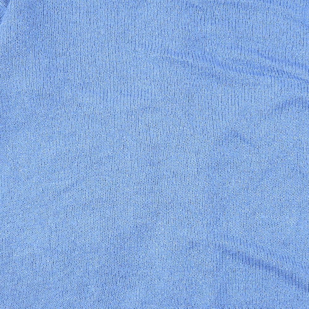 Lana Womens Blue Cardigan Jumper One Size
