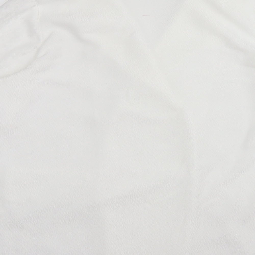 Preworn Womens White Jacket Size M - lightweight
