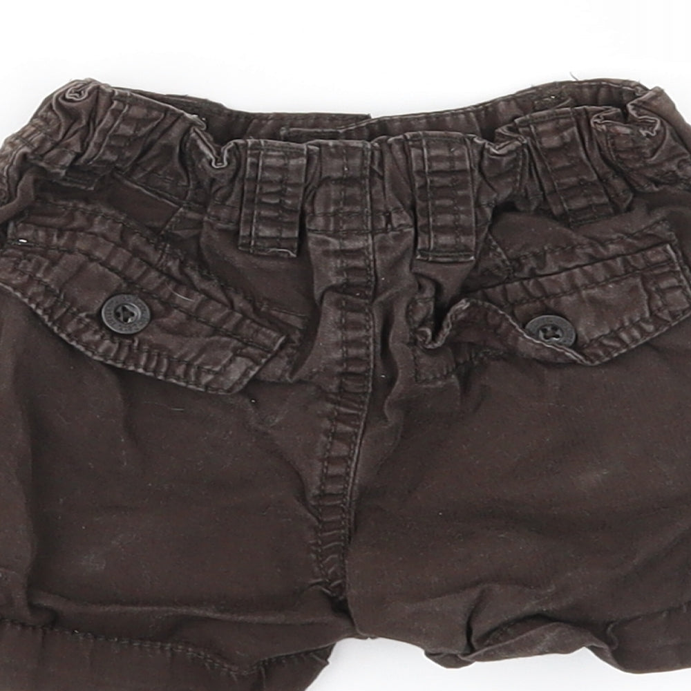 H&M Boys Brown Cropped Trousers