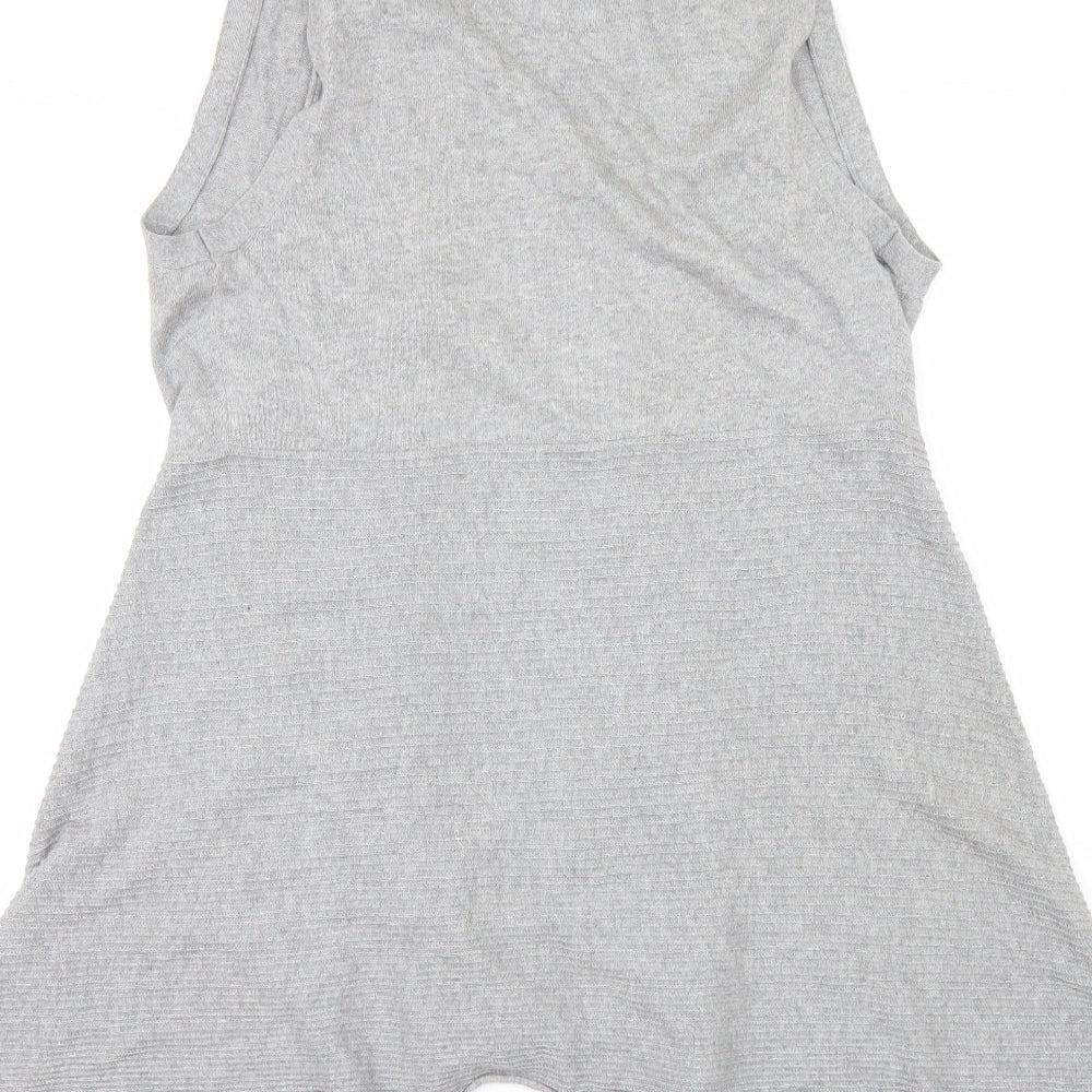 Primark Womens Grey Cardigan Jumper Size 10