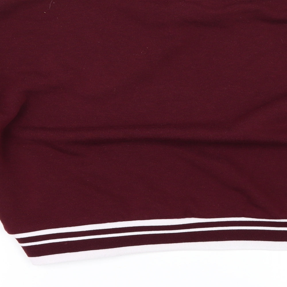 Primark Womens Red Pullover Sweatshirt Size XS