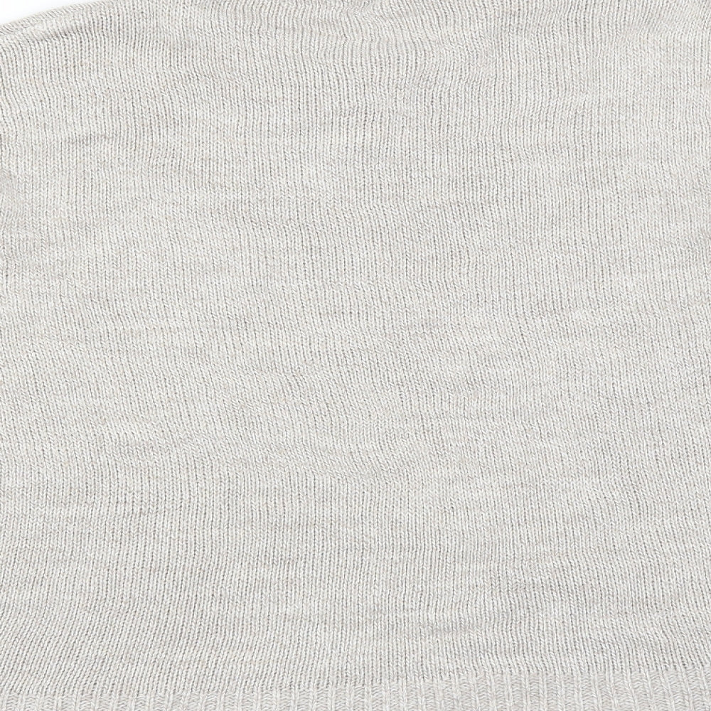 Nasty Gal Womens Beige Pullover Jumper Size 10