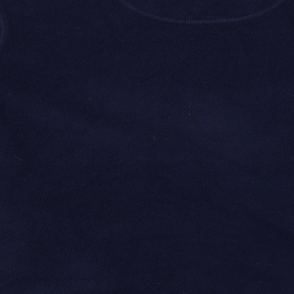 Debbie Morgan Womens Blue Full Zip Jumper Size M