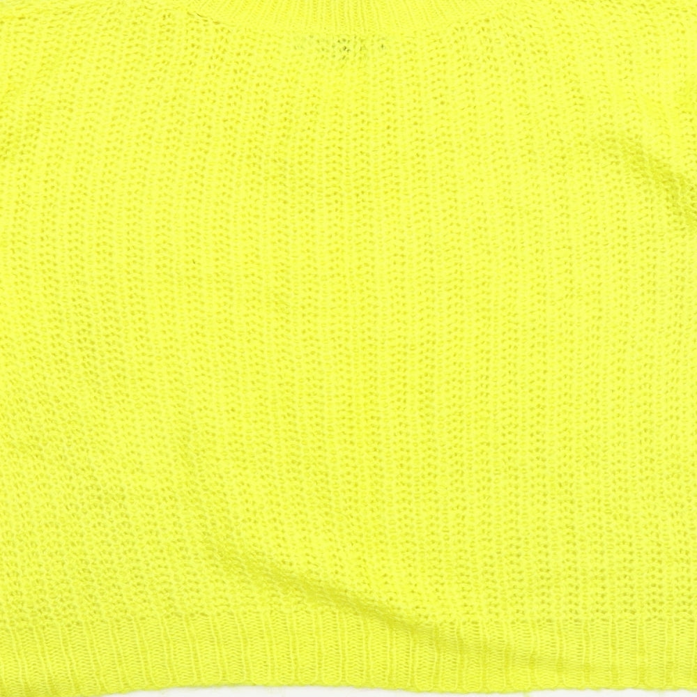 Style Womens Yellow Pullover Jumper Size 12