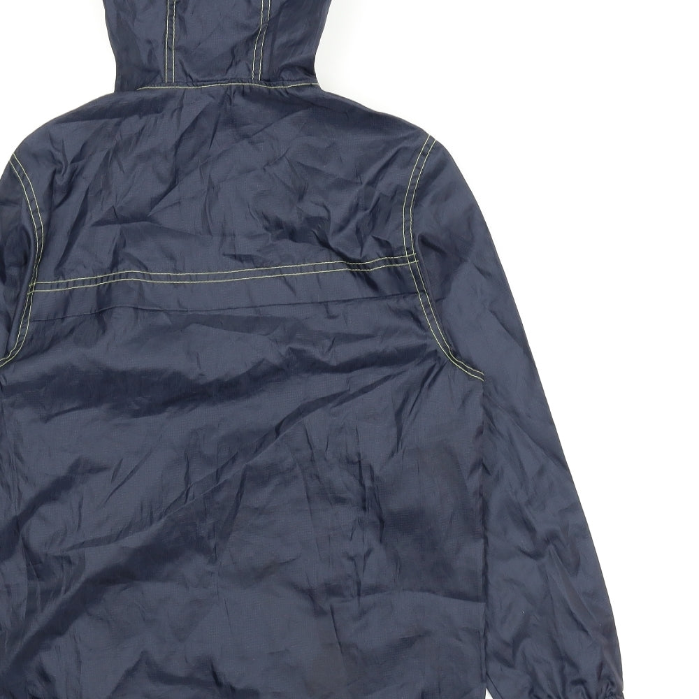 F&F Boys Blue Anorak Jacket Size 8 Years