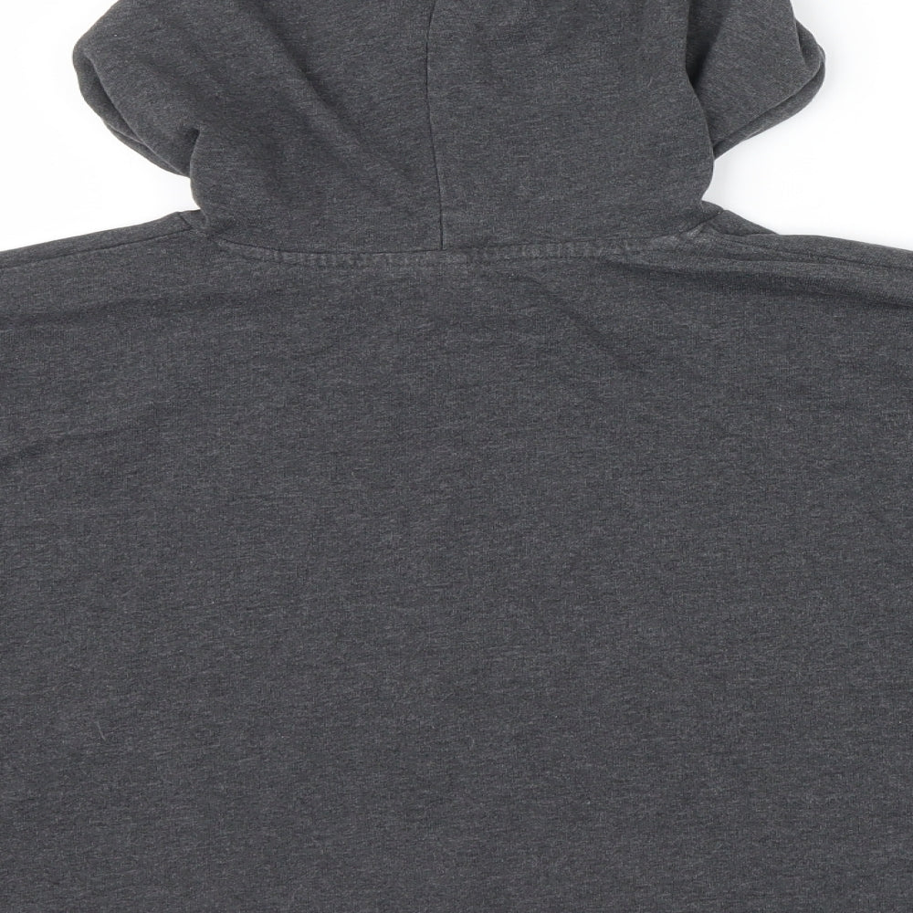 H&M Womens Grey Pullover Hoodie Size 12