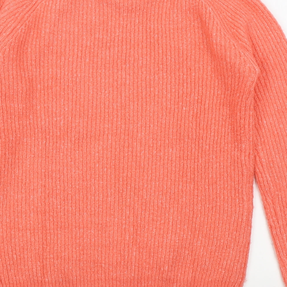 Primark Womens Orange Pullover Jumper Size 4
