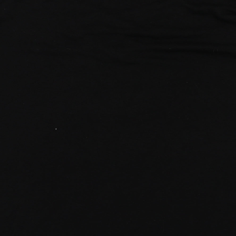 New Look Womens Black Basic T-Shirt Size S