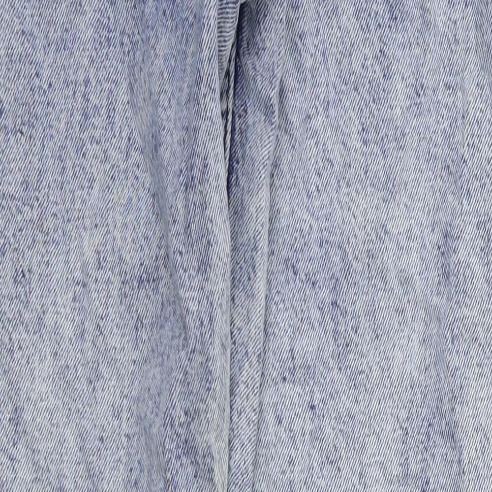 denim &co Womens Blue Straight Jeans Size 6 L29 in