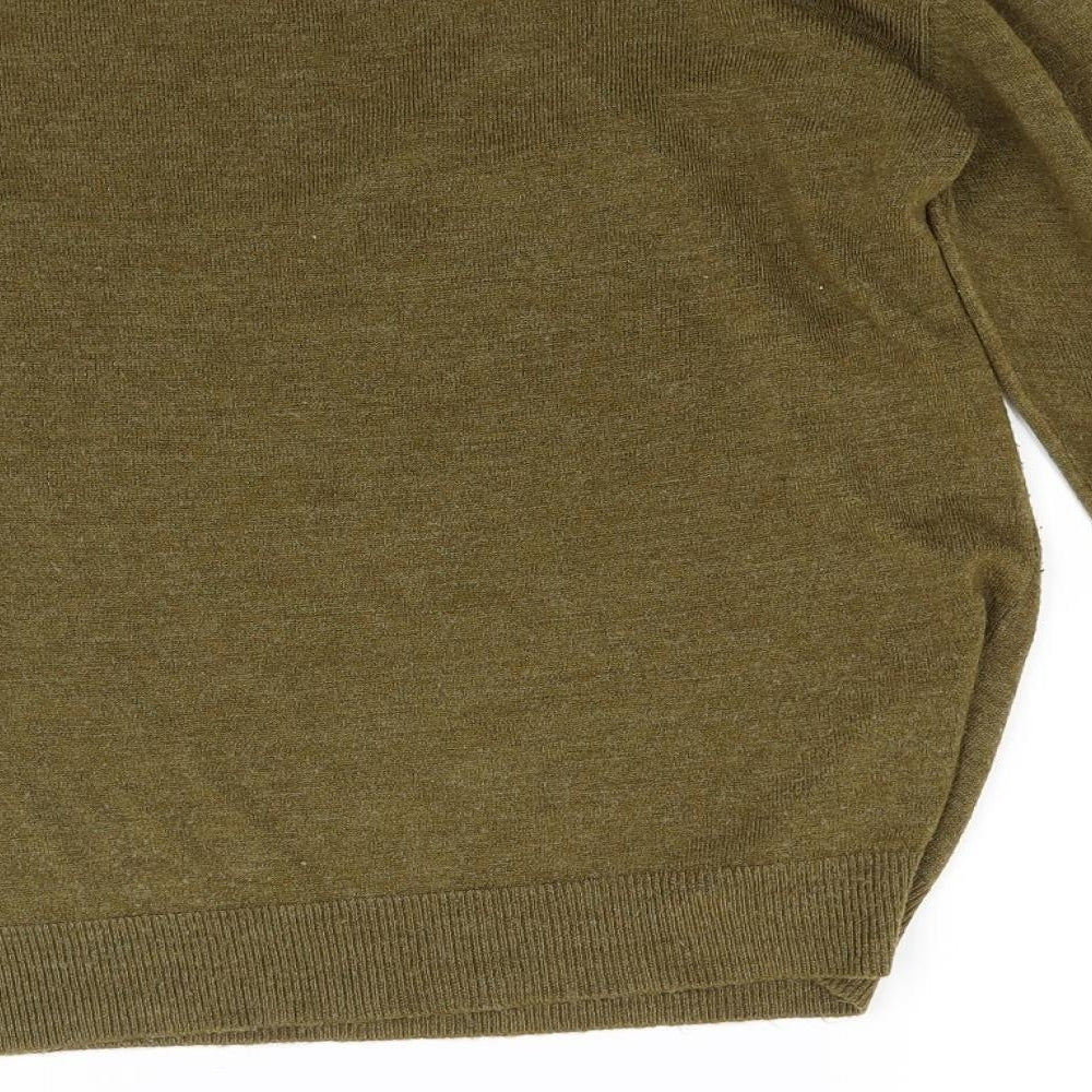 Primark Womens Green Knit Pullover Jumper Size 10