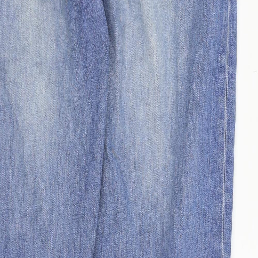 House Womens Blue Denim Skinny Jeans Size 8 L30 in
