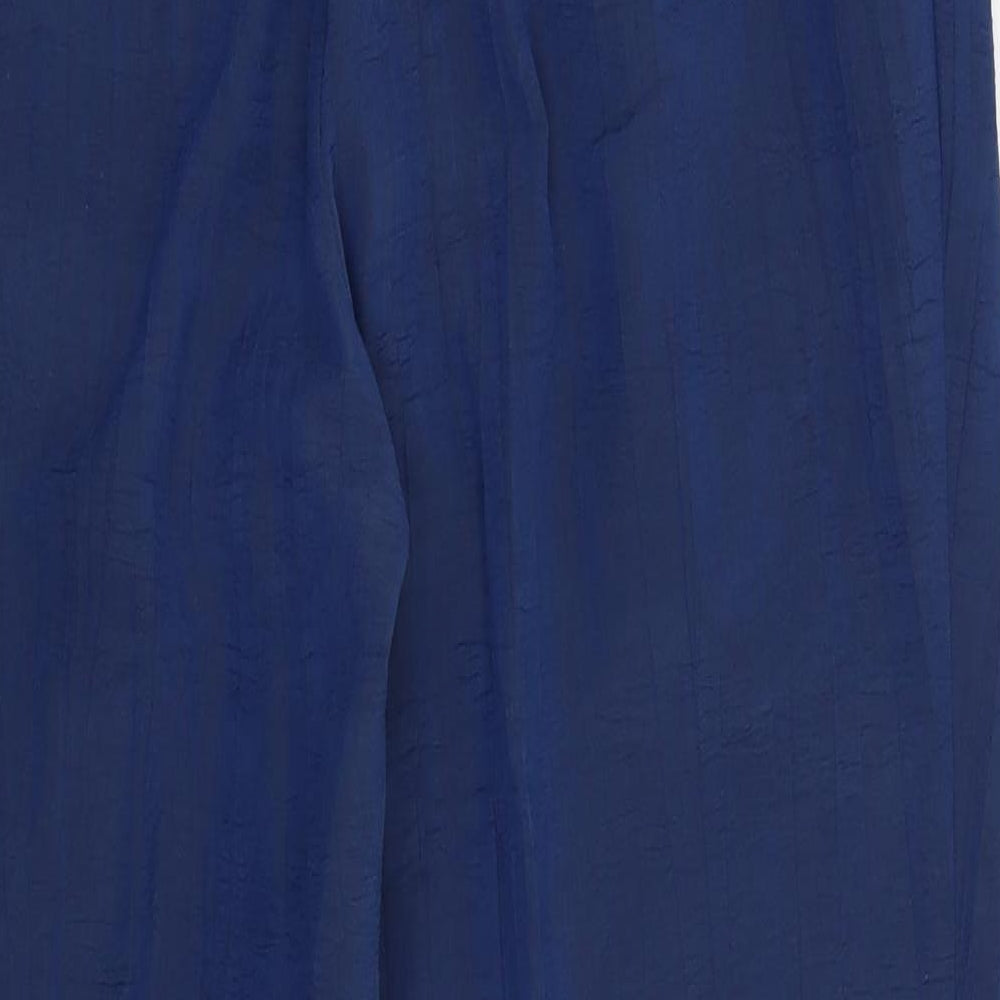 Jean Claire Womens Blue Dress Pants Trousers Size 12 L26 in