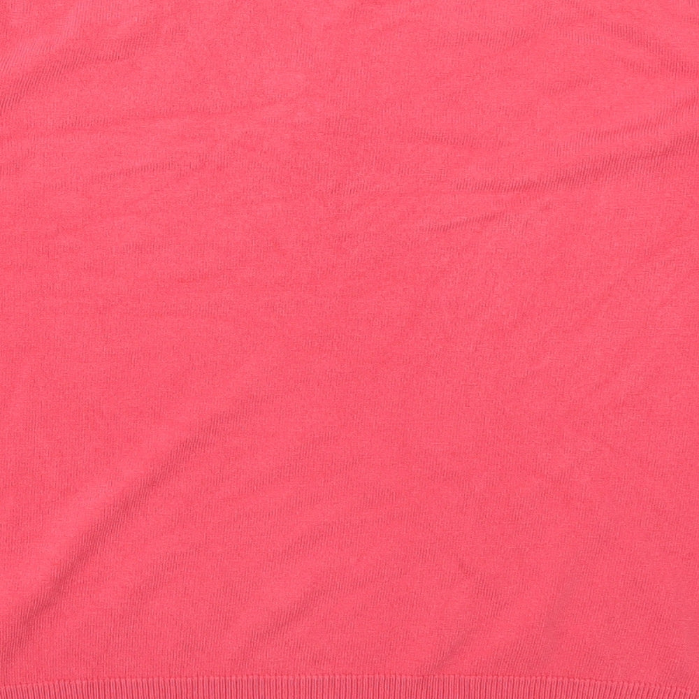 BHS Womens Pink Pullover Jumper Size 14