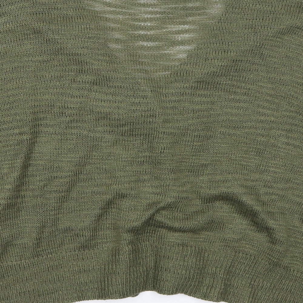 Newlook Womens Green Pullover Jumper Size M