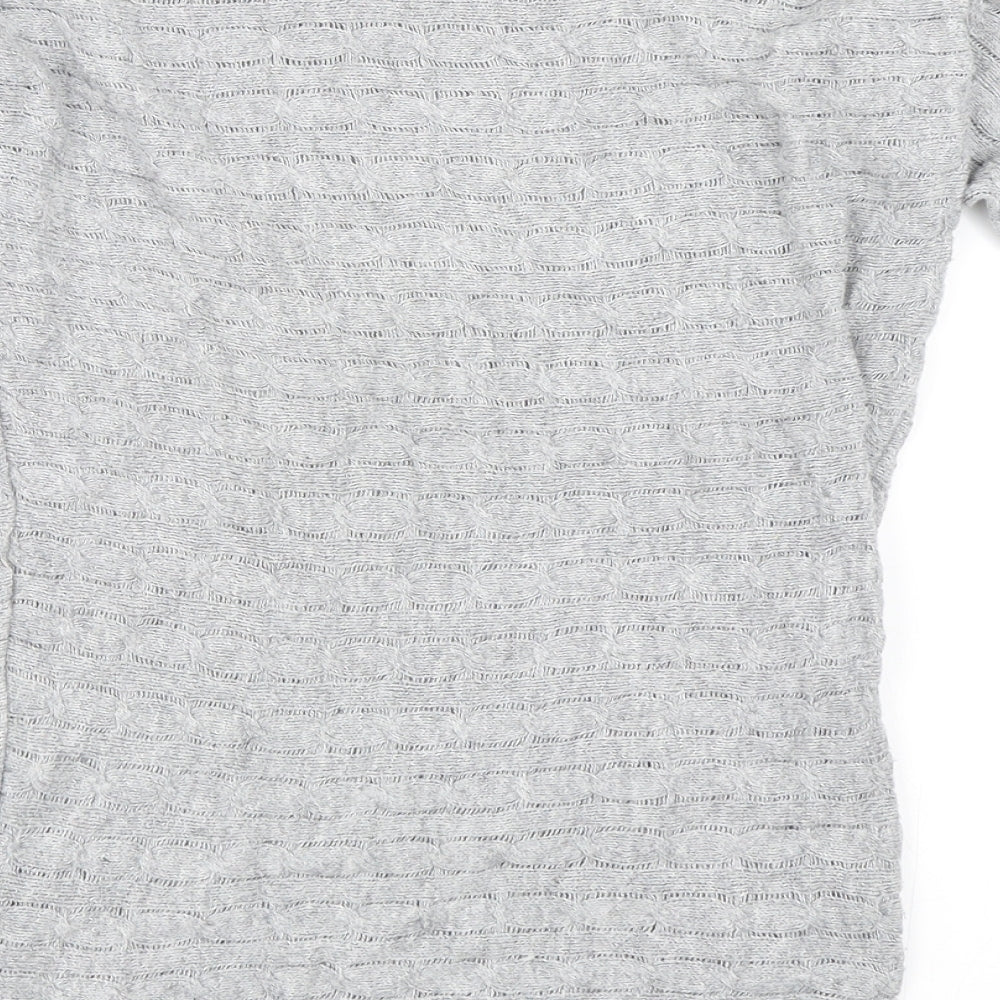 H&M Girls Grey Pullover Jumper Size 10-11 Years
