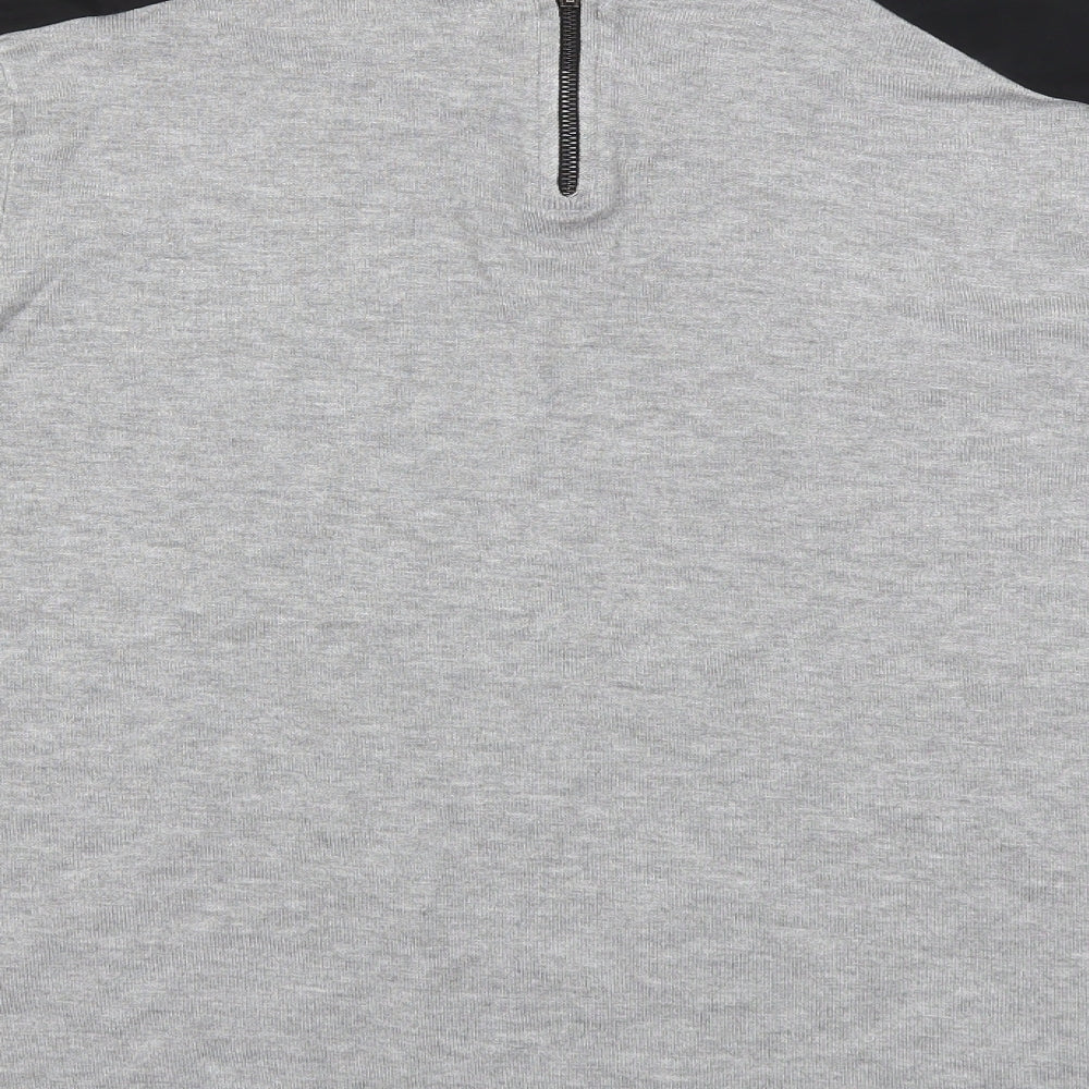 Papaya Womens Grey Knit Pullover Jumper Size 20
