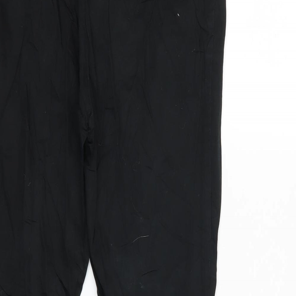 F&F Womens Black Trousers Size 10 L22 in