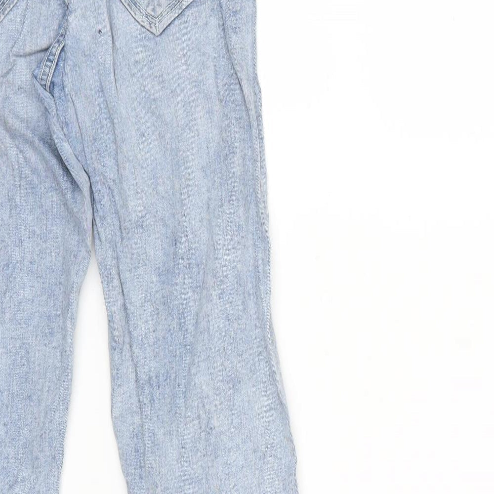 RESERVED Womens Blue Denim Skinny Jeans Size 6 L27 in