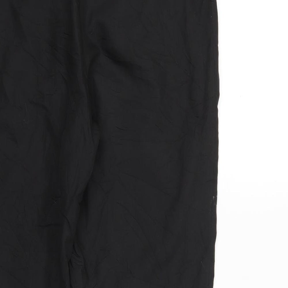 Gina Womens Black Trousers Size 10 L26 in