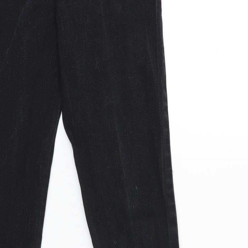 Denim & Co. Womens Black Denim Skinny Jeans Size 8 L29 in