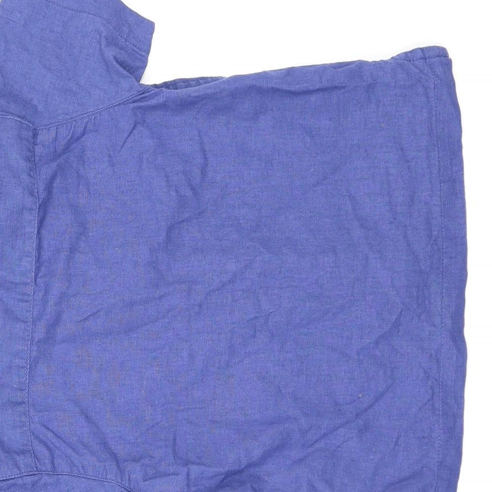 John Lewis Boys Blue Basic Button-Up Size 2 Years