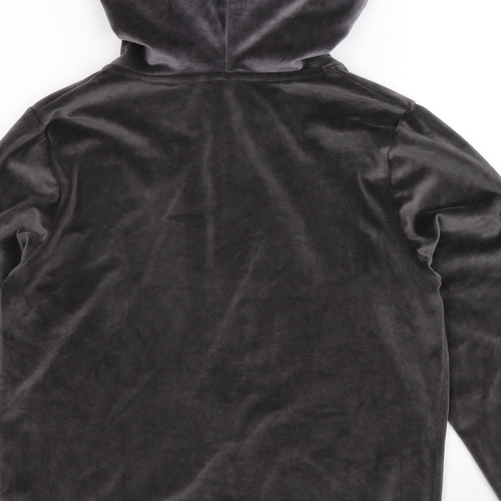 Debenhams Womens Grey Full Zip Hoodie Size 8
