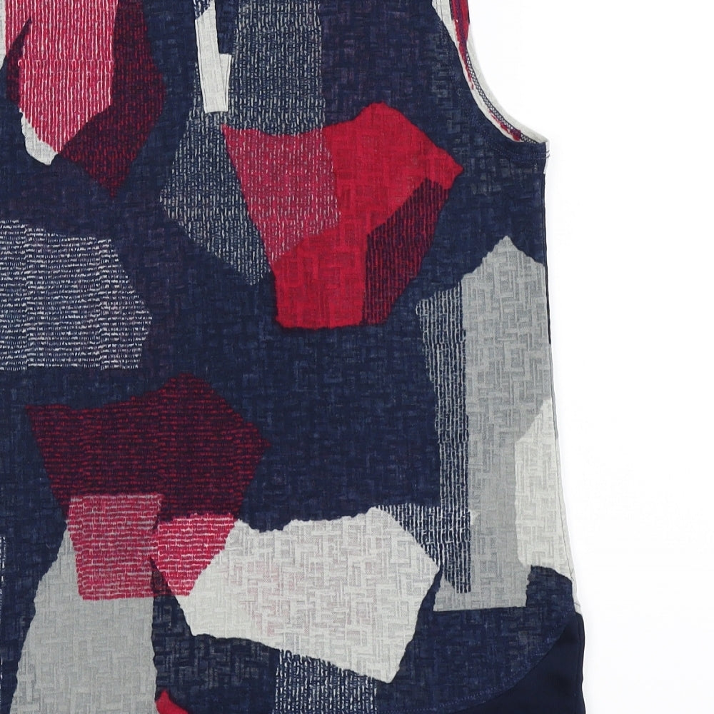 NEXT Womens Multicoloured Basic Blouse Size 8