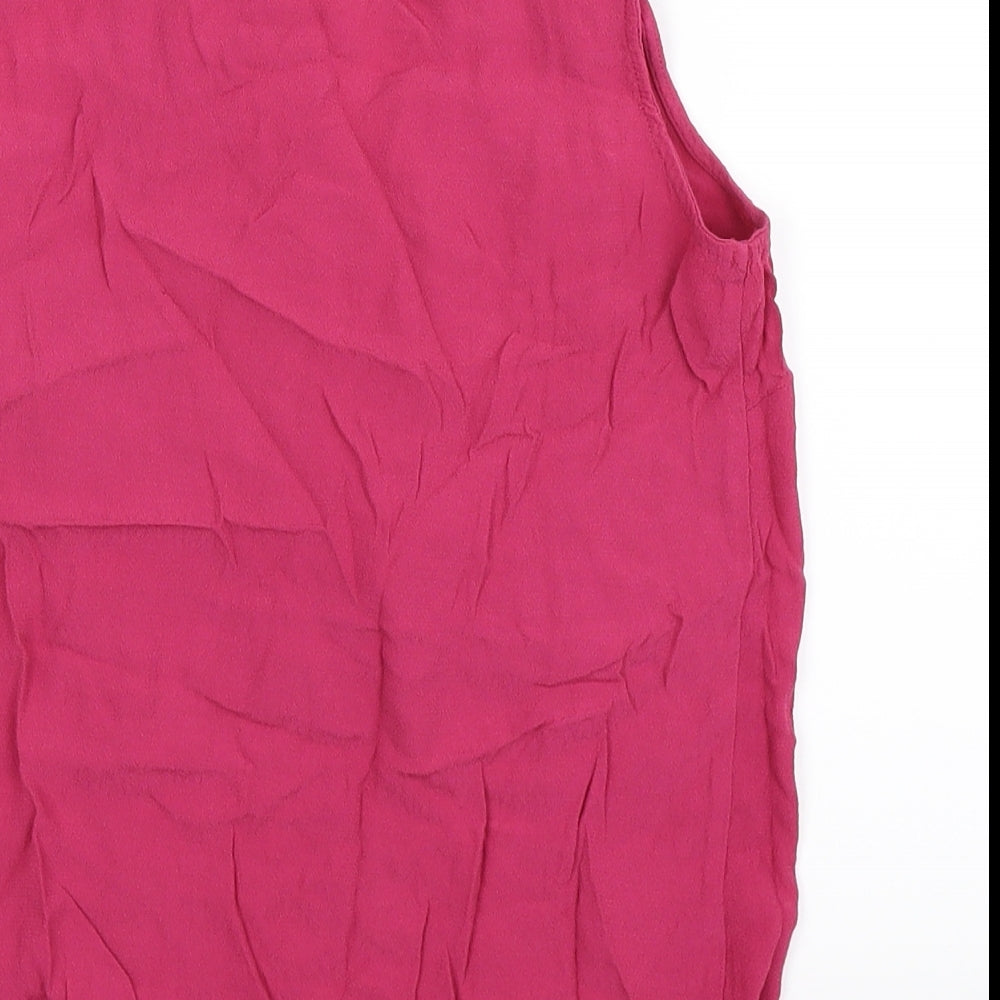 NEXT Womens Pink Basic Tank Size 8