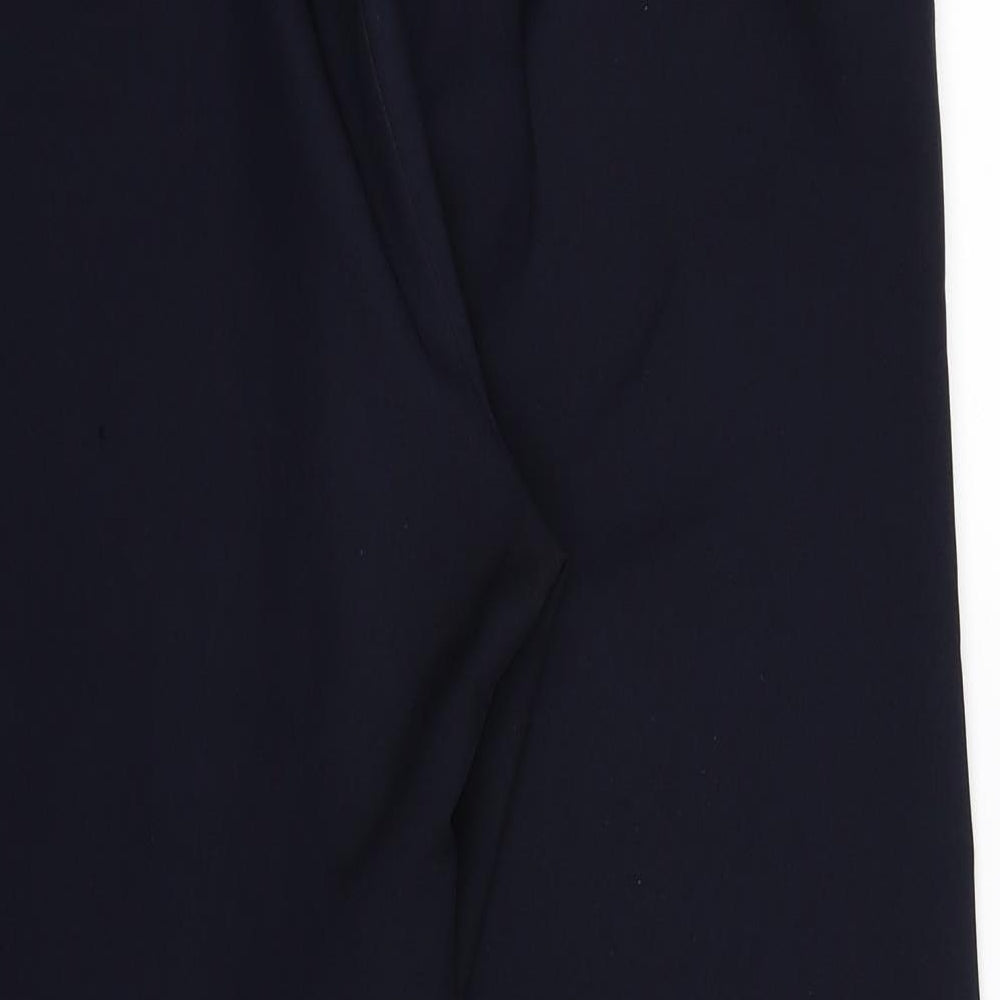 BM Womens Blue Trousers Size 14 L25 in