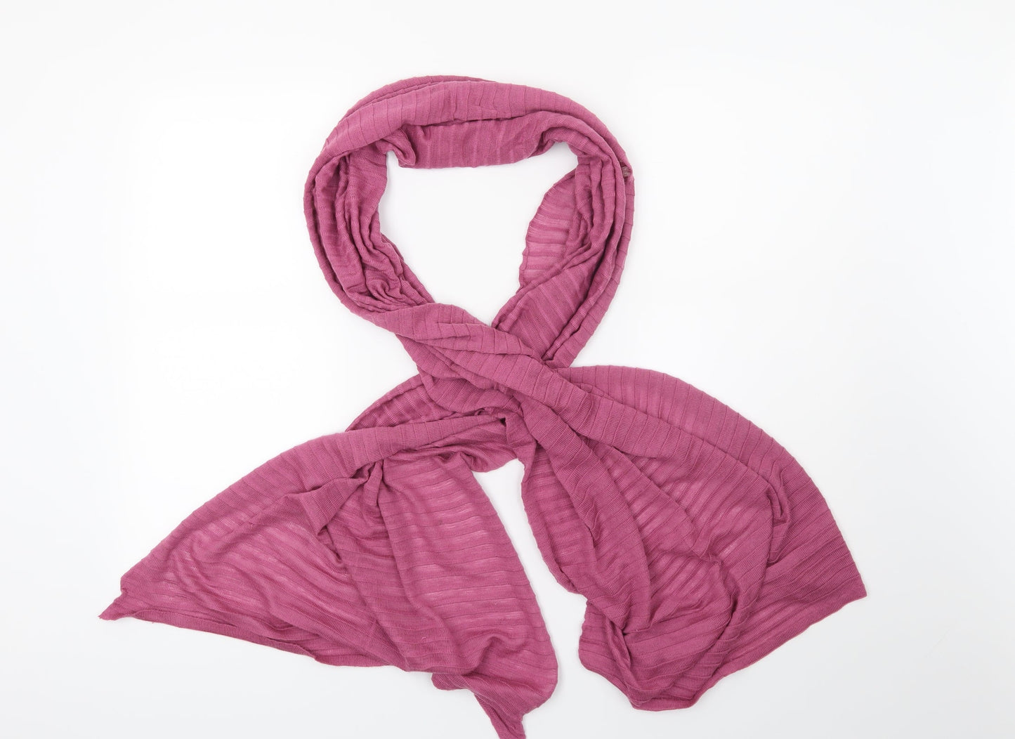 Preworn Womens Pink Scarf