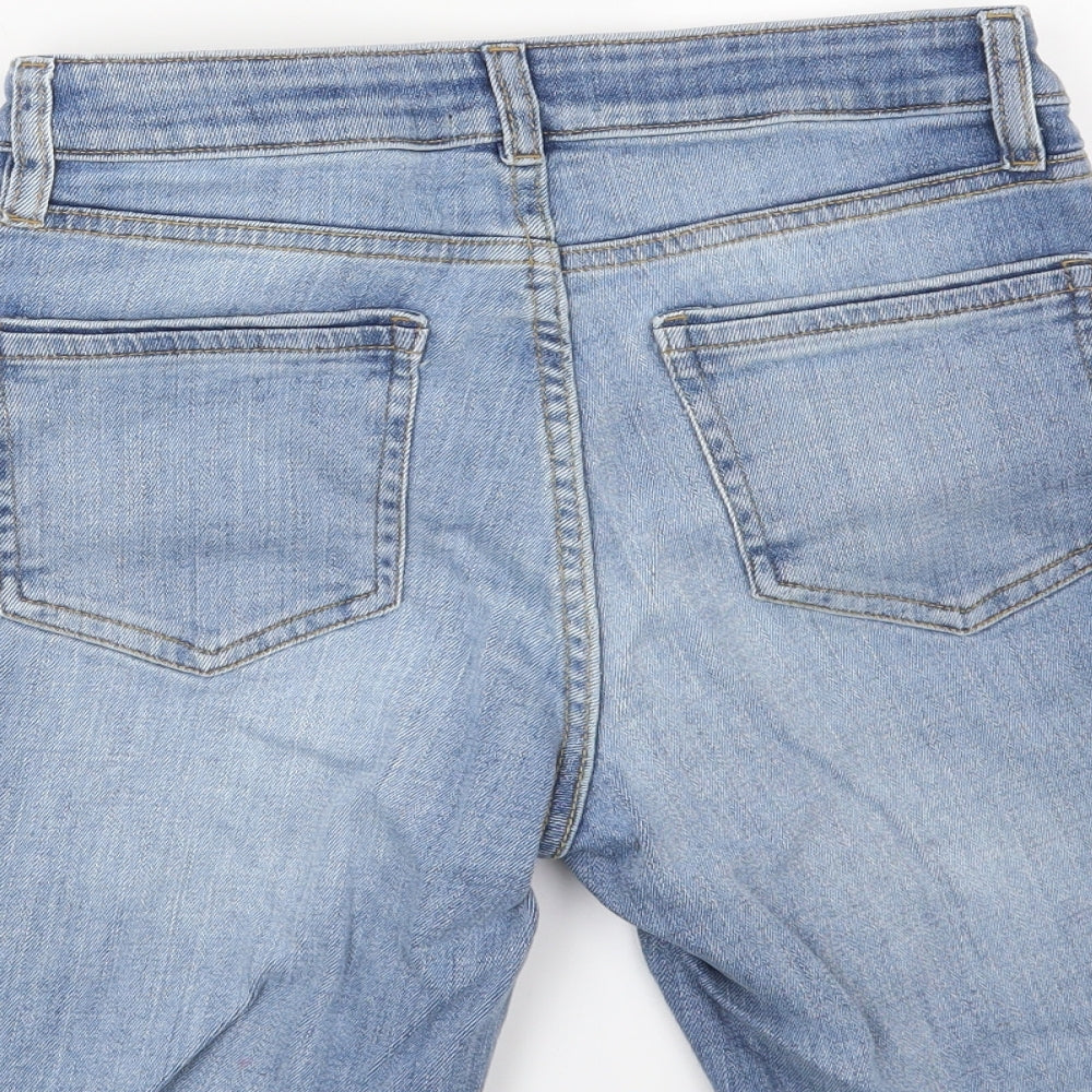 F&F Womens Blue Cut-Off Shorts