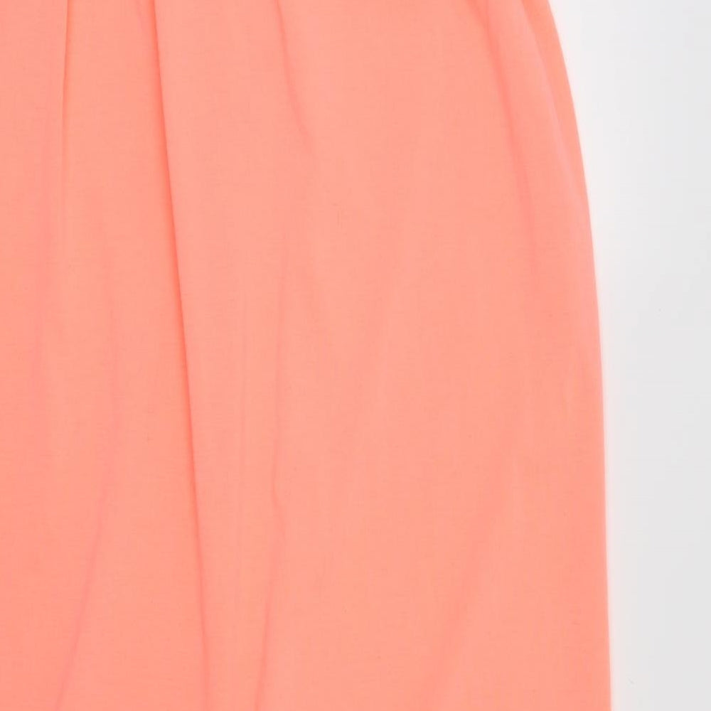 Atmosphere Womens Orange Maxi Skirt Size 8