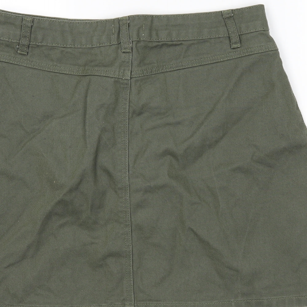 Papaya Womens Green Straight & Pencil Skirt Size 12