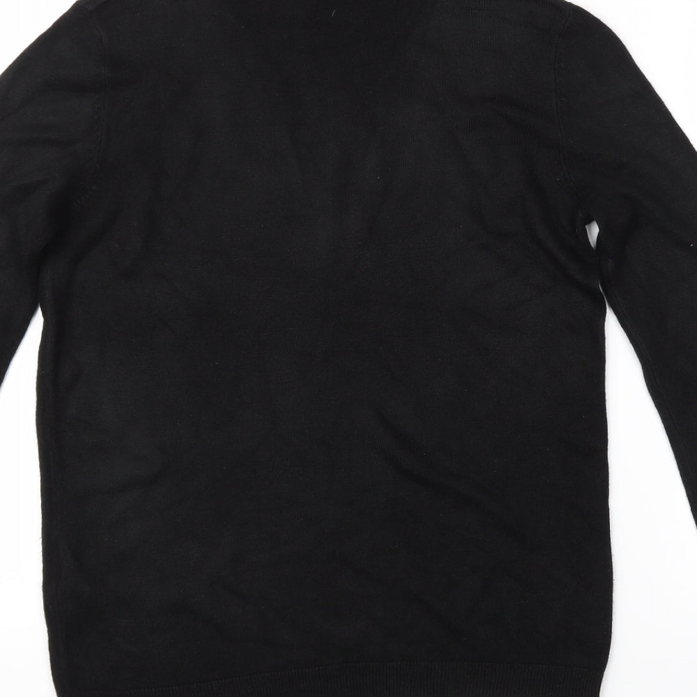 Plan free Womens Black Pullover Jumper Size S
