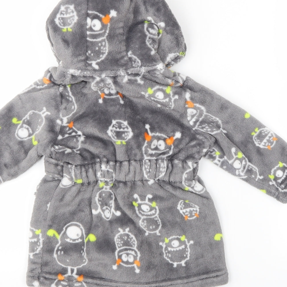 Preworn Grey Gown Size 9-12 Months - Alien