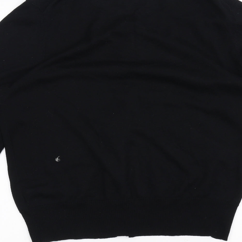 F&F Womens Black Cardigan Jumper Size 14