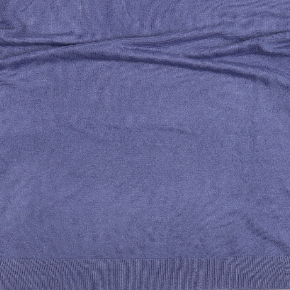 Marks and Spencer Womens Purple Pullover Jumper Size XL