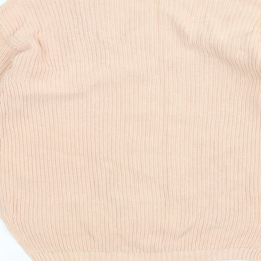 Avenue Womens Pink Knit Pullover Jumper Size 8
