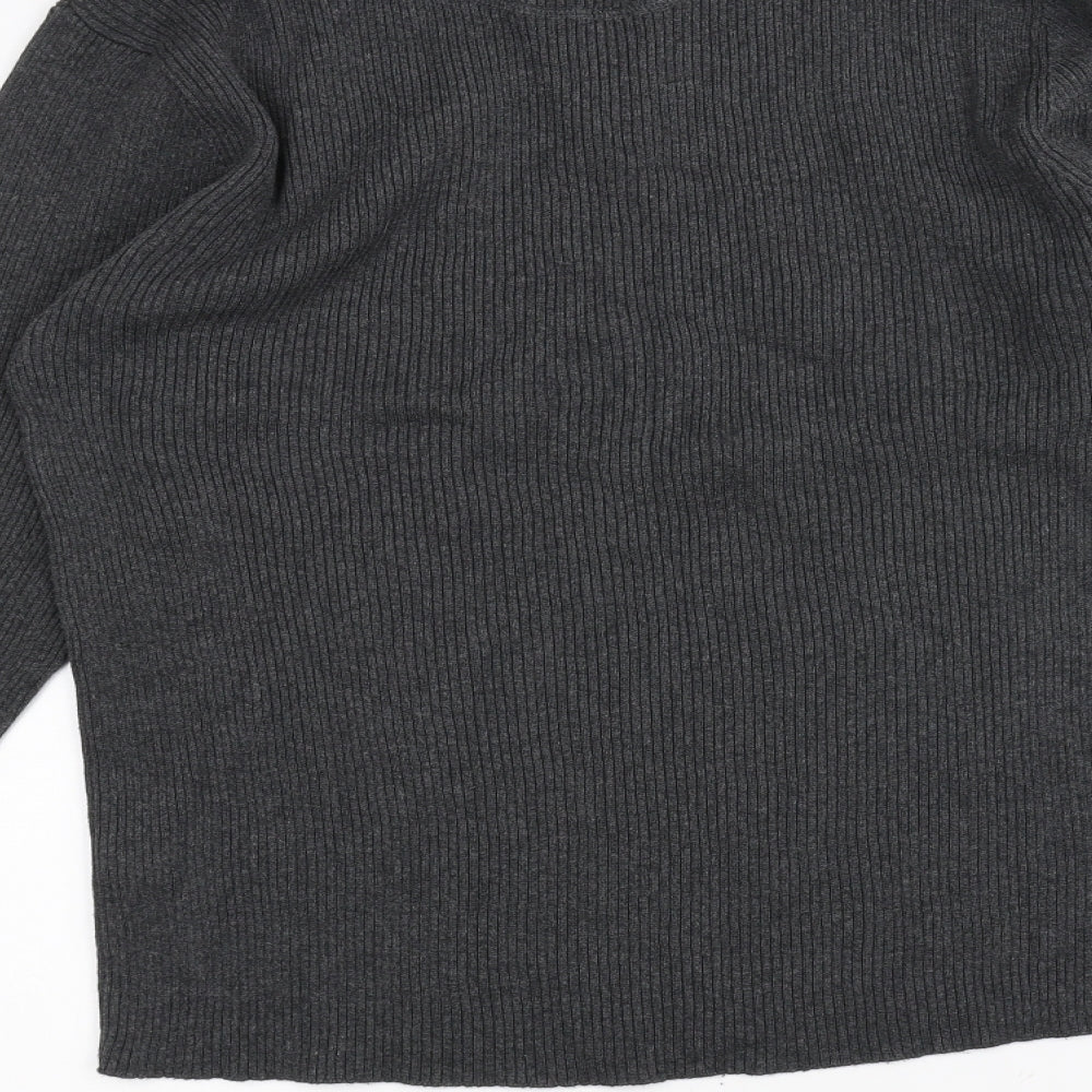 Cedar Wood State Mens Grey Pullover Jumper Size L